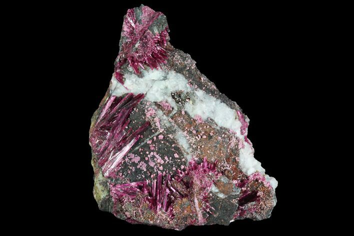 Vibrant, Magenta Erythrite Crystals - Morocco #93595